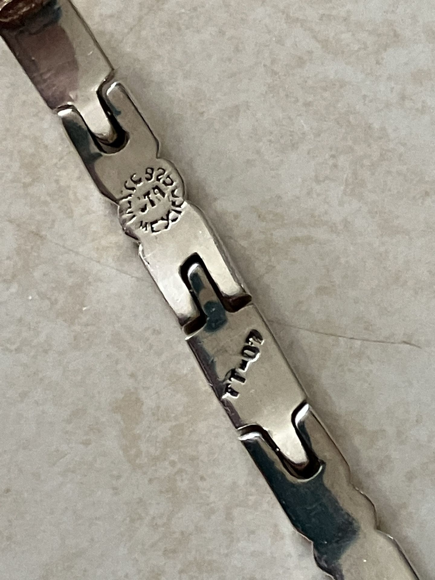 Chunky Silver Link Bracelet - photo 2