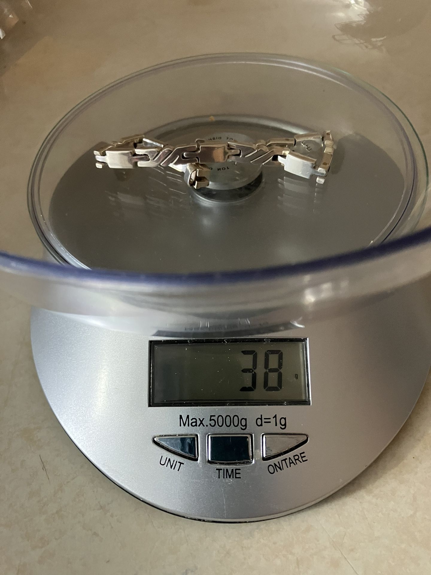 Chunky Silver Link Bracelet - photo 4