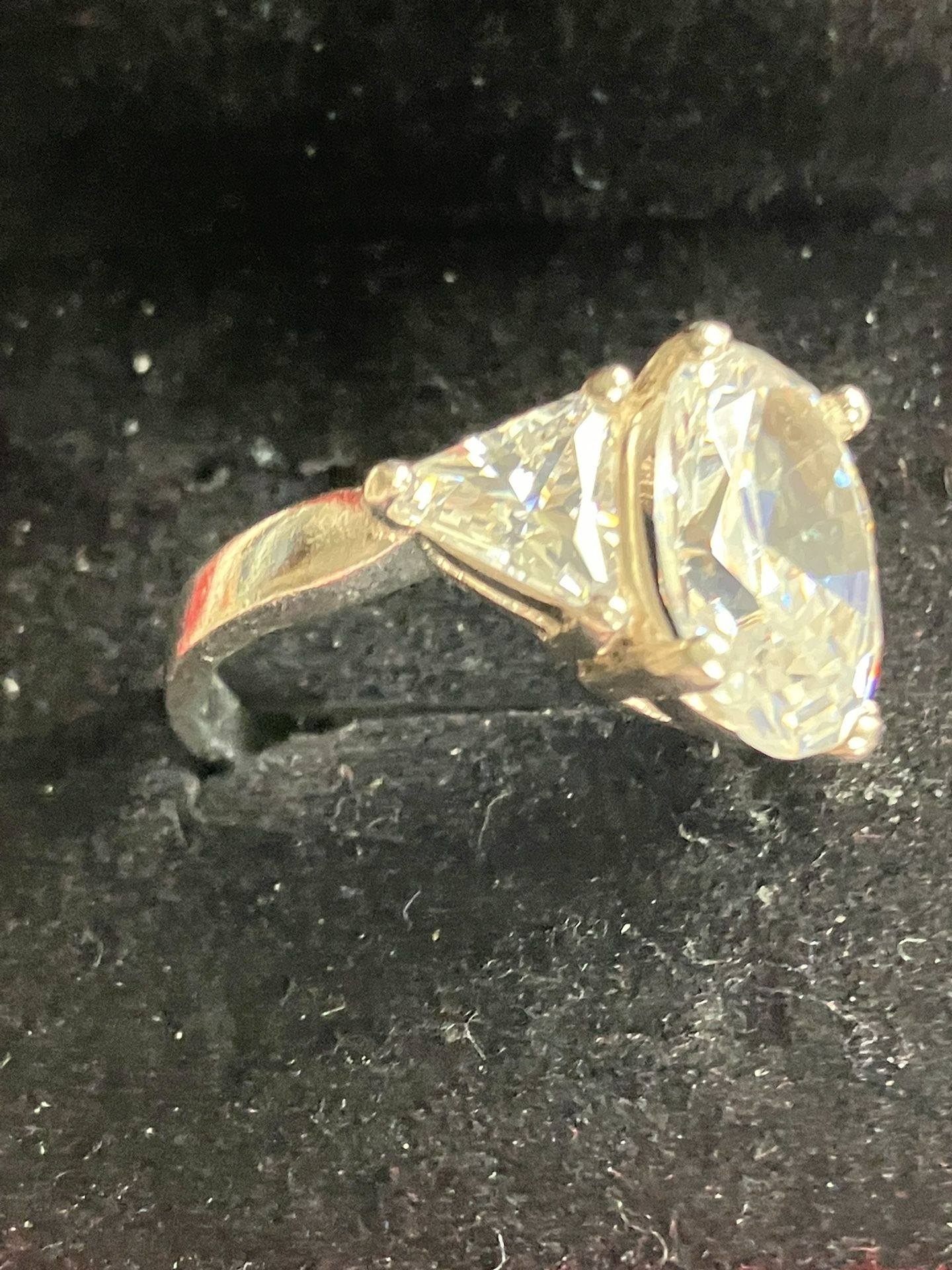 Beautiful 925 And CZ Ring Size 7.5