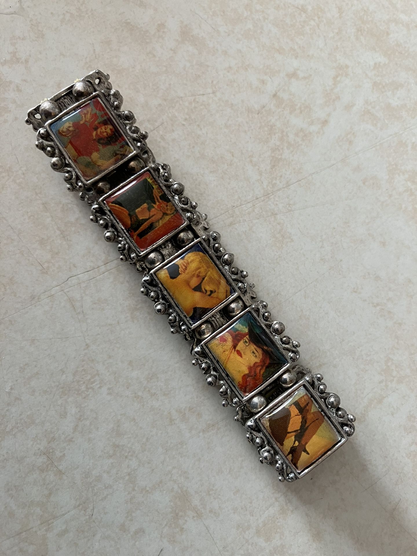 Fun Gil Elvgren Inspired Shady Ladies Bracelet