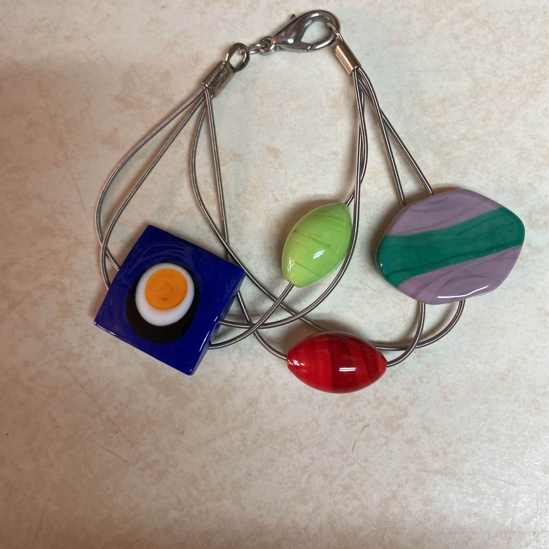 Fun Venetian Glass Bracelet