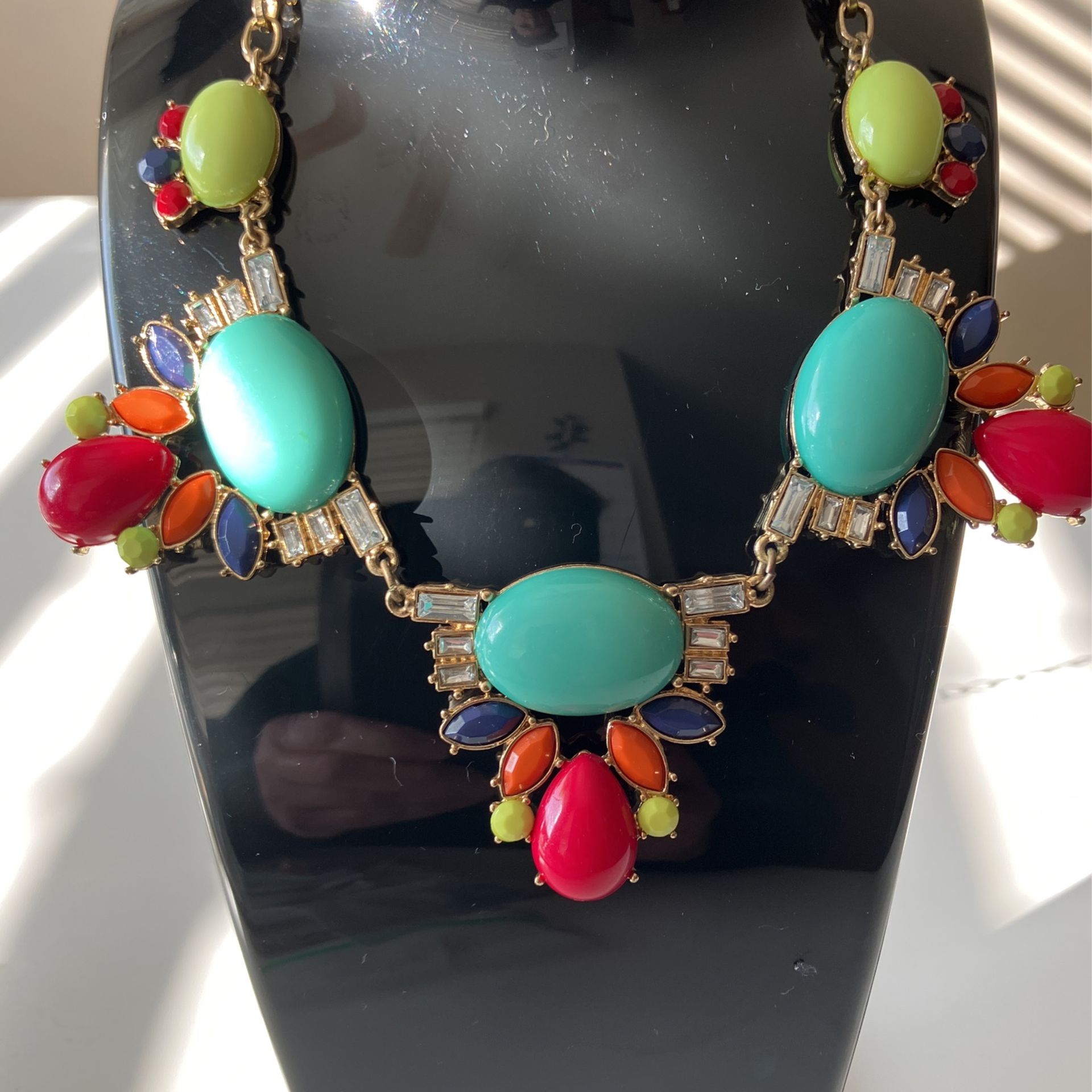 Fun (and Colorful) Costume Statement Necklace