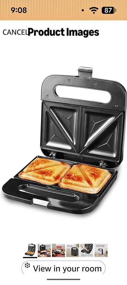 Elite Gourmet Sandwich Maker