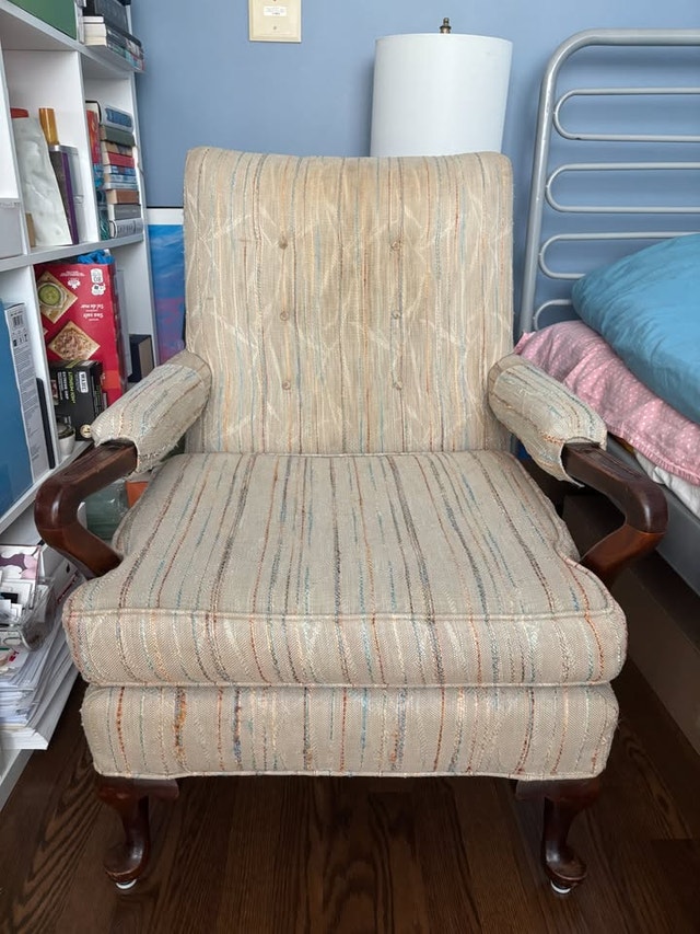 Solid Wood Armchair