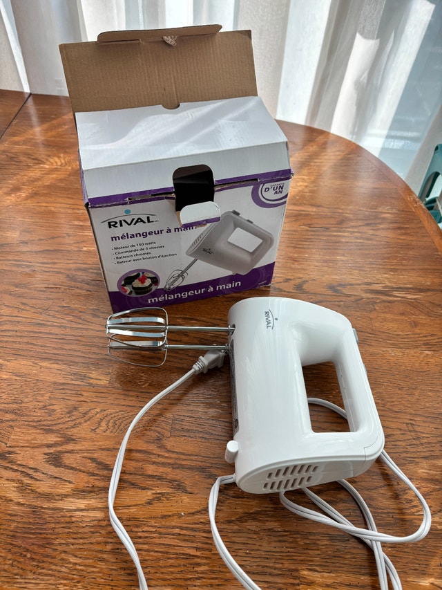 Rival 5-Speed Hand Mixer