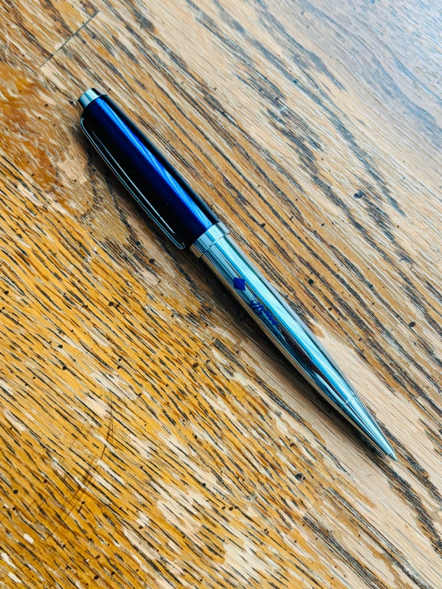 Twist-Action Brass Ballpoint Pen
