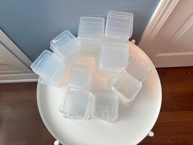 Small Clear Plastic Storage Boxes