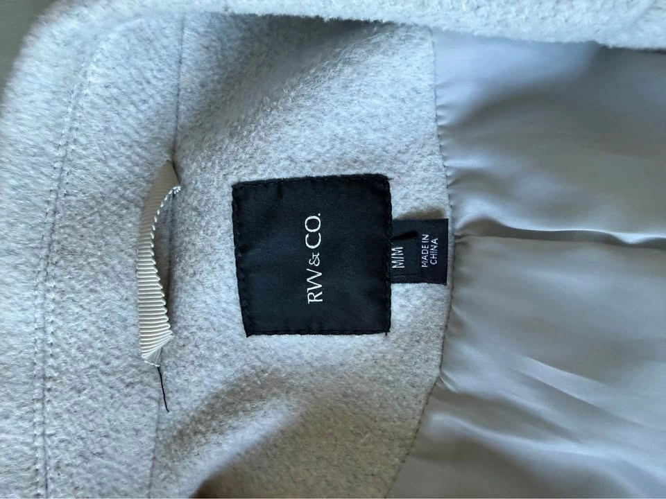 Women’s grey fall coat - photo 3