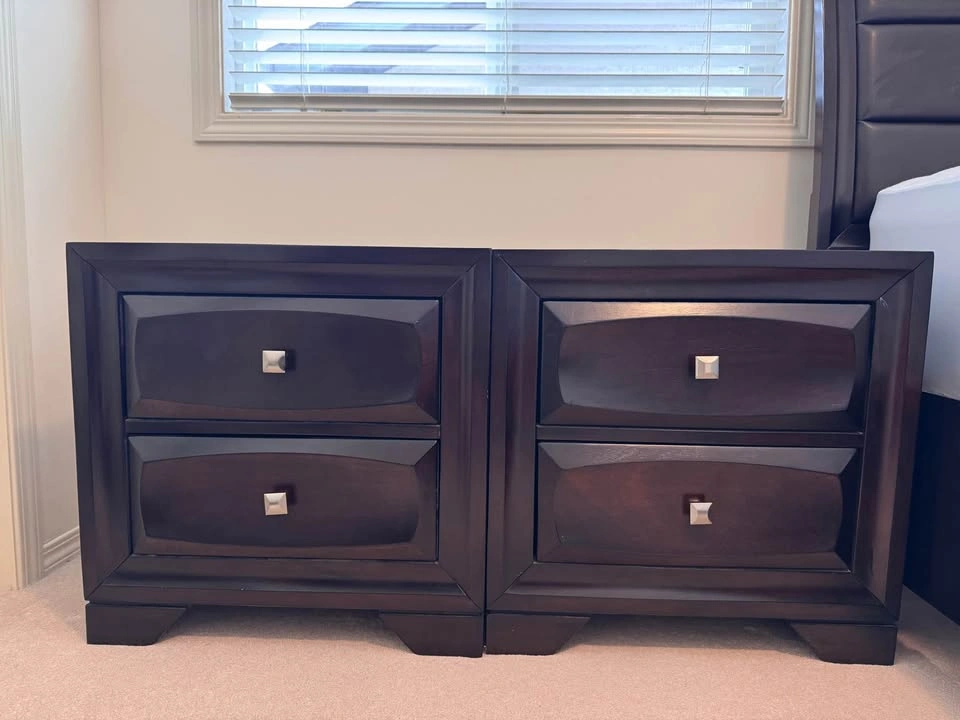 Queen Bedroom Set – 4 Pieces – Dark Espresso - photo 4