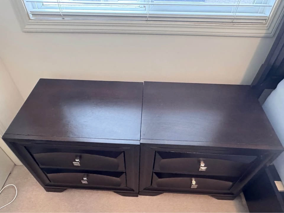 Queen Bedroom Set – 4 Pieces – Dark Espresso - photo 5