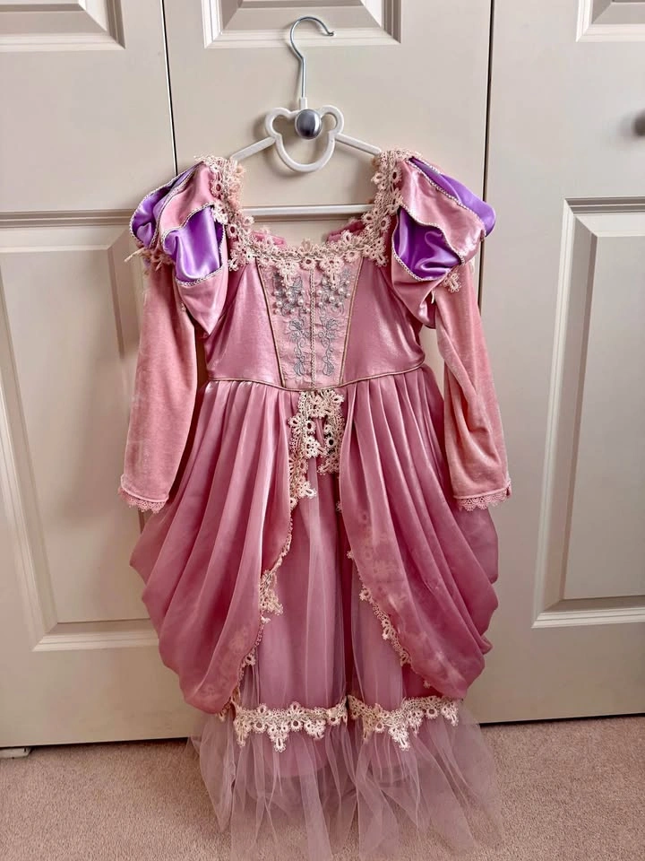 Rapunzel Princess Dress – Around Age 6