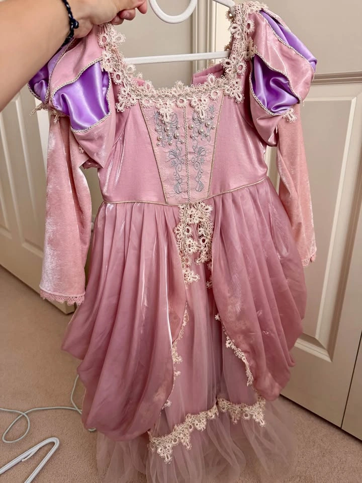 Rapunzel Princess Dress – Around Age 6 - photo 3
