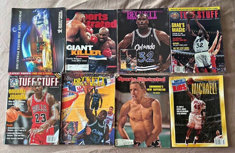 Vintage Sports Magazines and Calendars
