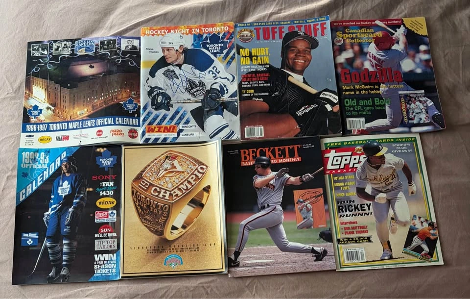 Vintage Sports Magazines and Calendars - photo 4