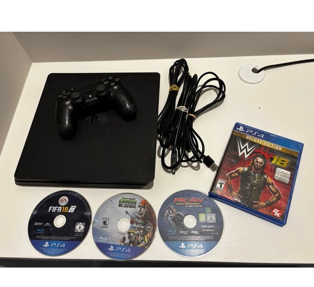 PS4 Slim 1TB PlayStation 4 Console Bundle