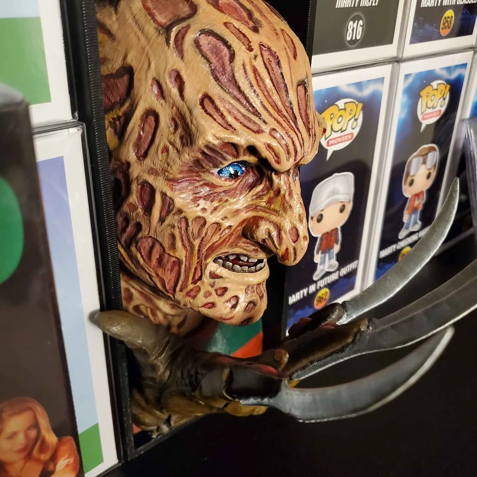 Freddy Krueger book end display - photo 2