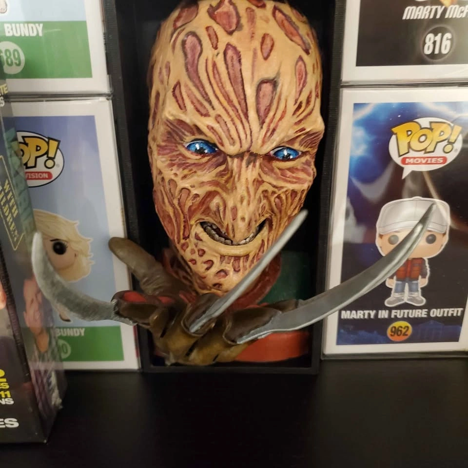 Freddy Krueger book end display - photo 3