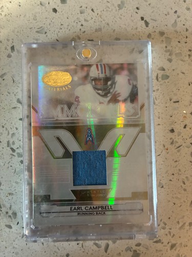 2006 Leaf Certified Materials Earl Campbell Immortals Jersey Rel