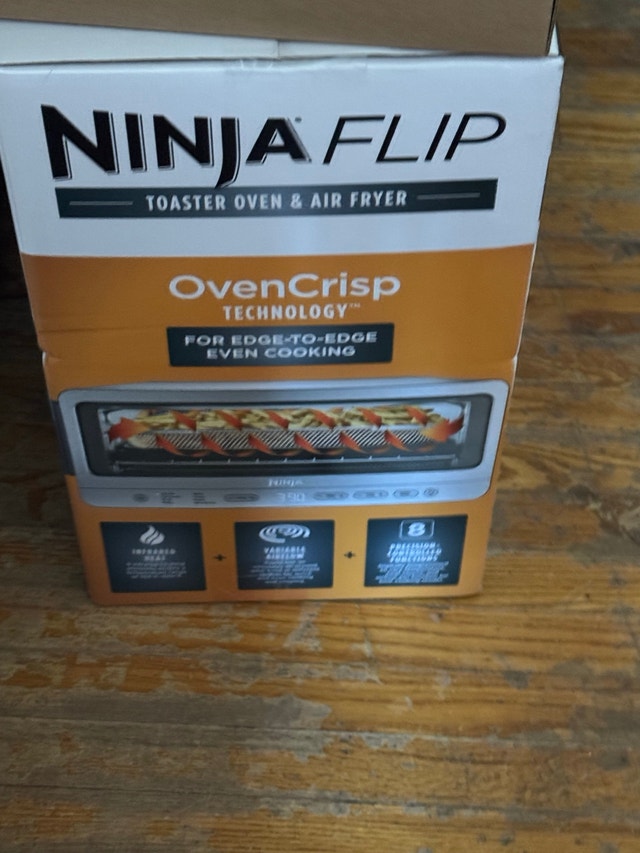Ninja Flip Toaster Oven & Air Fryer – Brand New in Box - photo 2