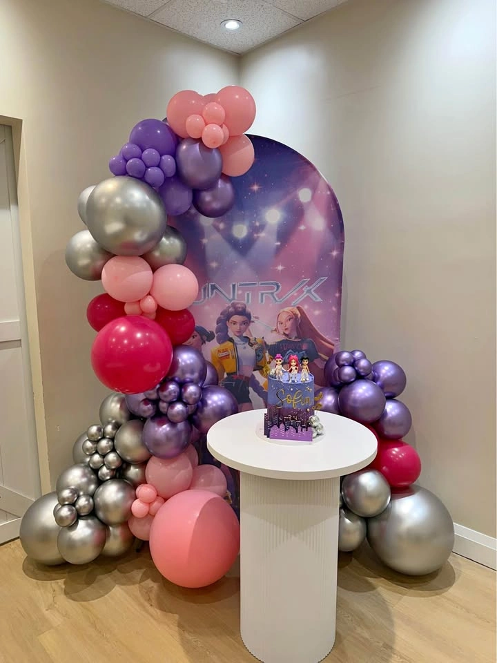 PARTY BALLOON ARCH BACKDROPS for ALL occasions
