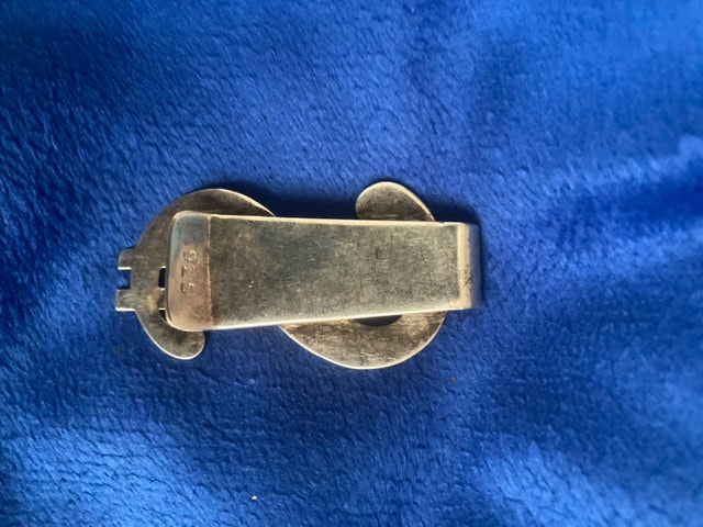 925 stamped silver money clip - photo 2