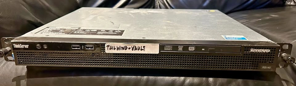 Lenovo ThinkServer RS140 1U Rack Server (i3, 8GB RAM, SSD+HDD)