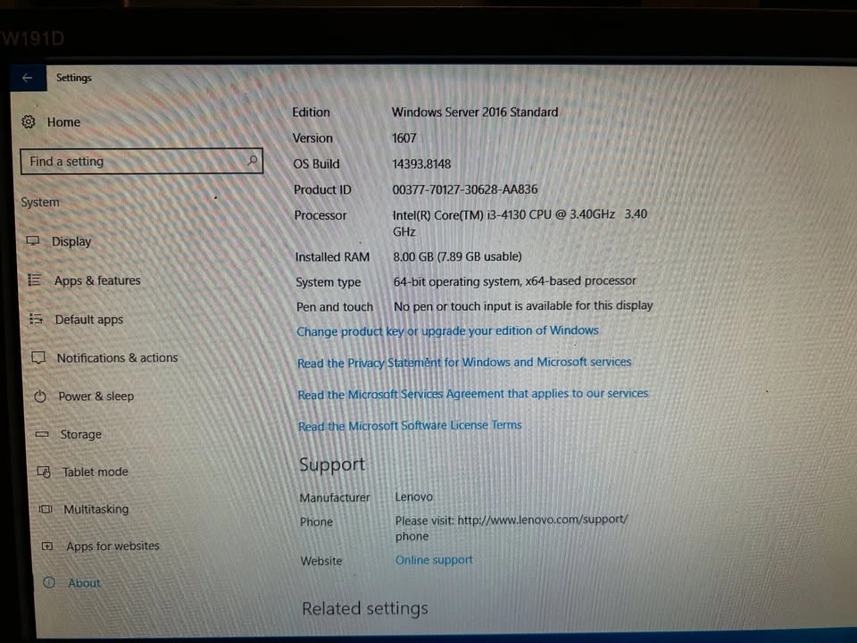 Lenovo ThinkServer RS140 1U Rack Server (i3, 8GB RAM, SSD+HDD) - photo 5