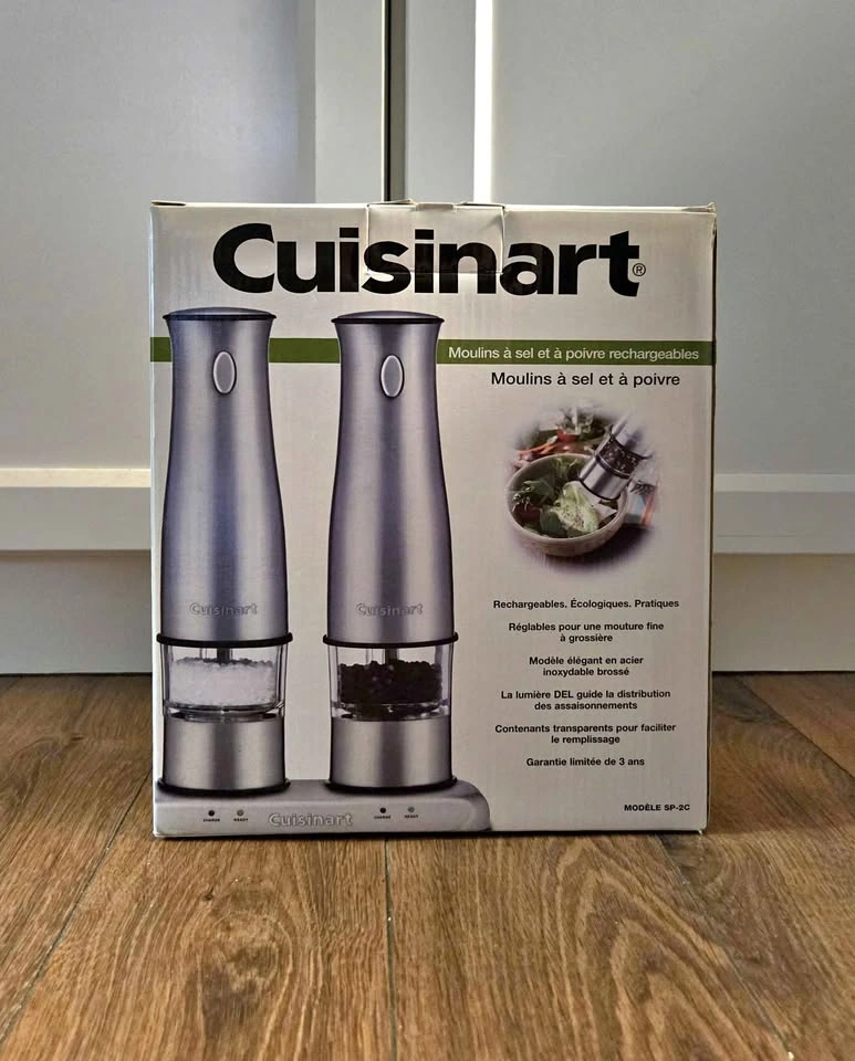 [NEW] Cuisinart Rechargeable Salt & Pepper Mills