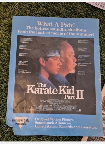 Karate Kid 2 Souvenir Magazine 1986 - Vintage Old Magazine - photo 2