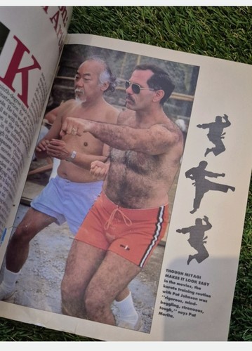 Karate Kid 2 Souvenir Magazine 1986 - Vintage Old Magazine - photo 3