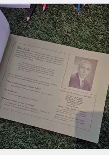 The ABC Of Piano Playing Book Three - Boris Berlin Vintage Piano - photo 2
