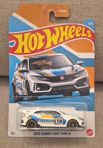 Hot Wheels 2018 HONDA CIVIC TYPE R Honda Series 5/5 GDG44 New