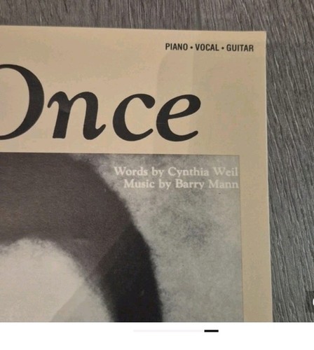 QUINCY JONES/JAMES INGRAM "Just Once" SHEET Music 1981 - photo 4