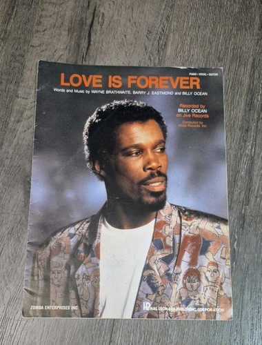 Billy Ocean Love Is Forever Sheet Music 1986