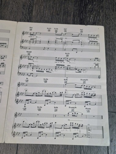 Billy Ocean Love Is Forever Sheet Music 1986 - photo 5