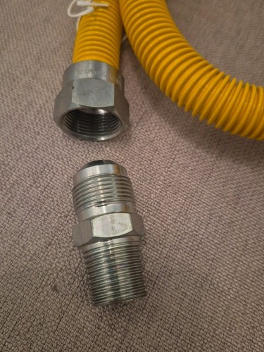 4ft (48") Procoat Gas Range Stove Oven Gas Install Kit - photo 2
