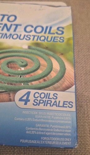 PIC Citronella Mosquito Repellent Coils 4 COILS & 2 STANDS - photo 3