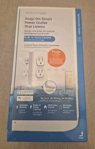 Power Outlet DRSM004 Instant Smart Home Snap-on Voice Control