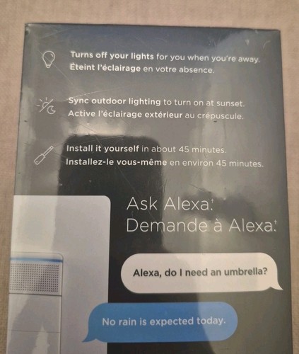 Ecobee Smart Light Switch Factory Sealed - White - photo 5