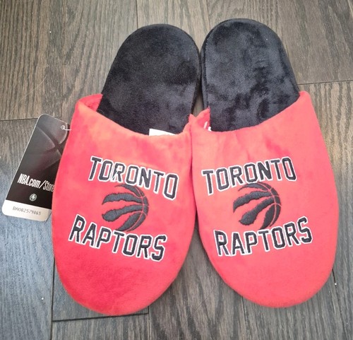 FOCO NBA Toronto Raptors Slippers Basketball New