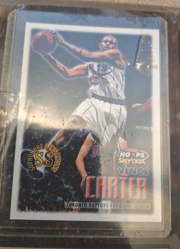 Vince Carter Toronto Raptors Hoops Skybox NBA Card - photo 3