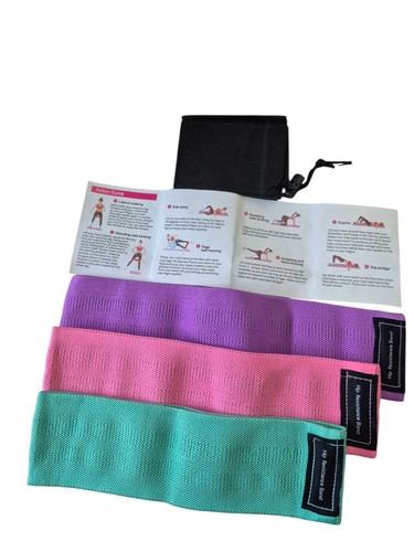 Fabric Resistance Bands Heavy Duty 3 Piece Set - photo 4