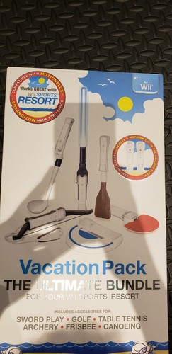 Vacation Pack Ultimate Bundle for Wii Sports Resort BRAND NEW - photo 2