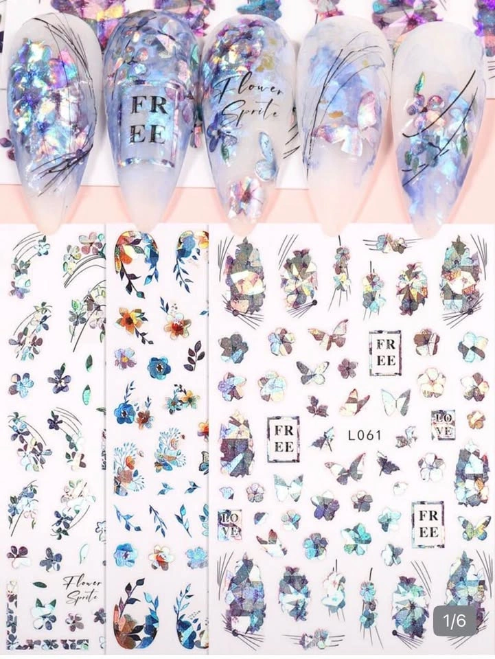 Assorted Nail Art Stickers and Embellishments - photo 3