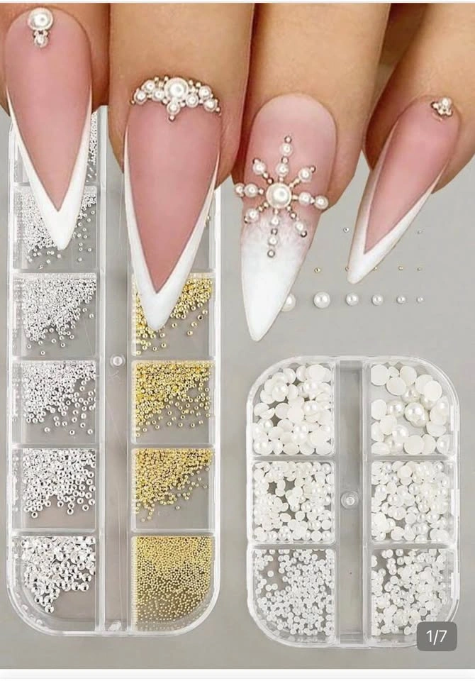 Assorted Nail Art Stickers and Embellishments - photo 4