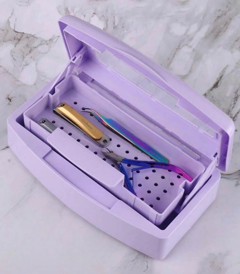 Purple Plastic Nail Tool Sterilizer Tray - photo 2