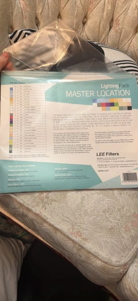 LEE Filters Master Location lighting gel pack — 36 sheets - photo 3