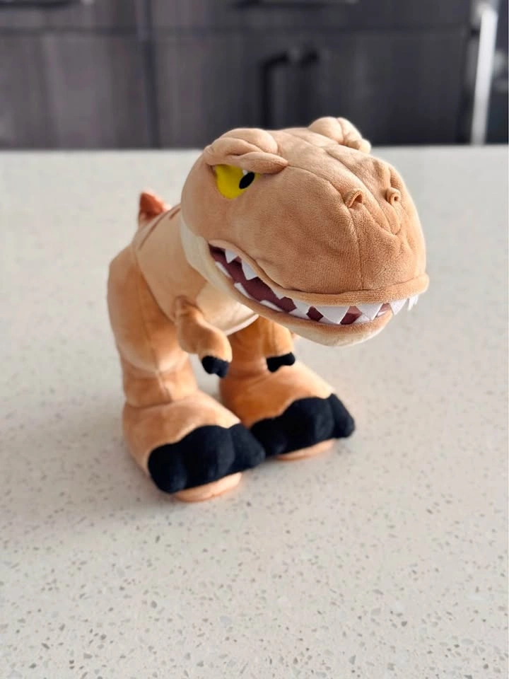 Jurassic World Roaring & Chomping T. Rex Plush Dinosaur
