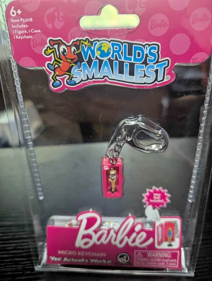 World's Smallest Swimsuit Barbie Micro Keychain – Sealed