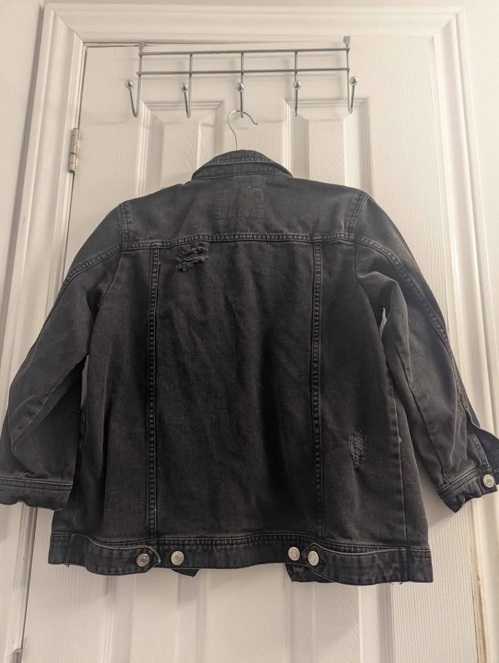 Urban Kids Black Denim Jacket – Kids M (10/12) - photo 3